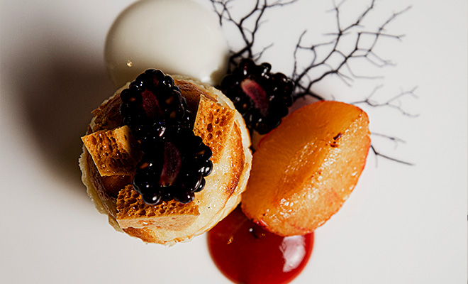 An Image of Tom Brown / his food at Signature Food Festival 2022