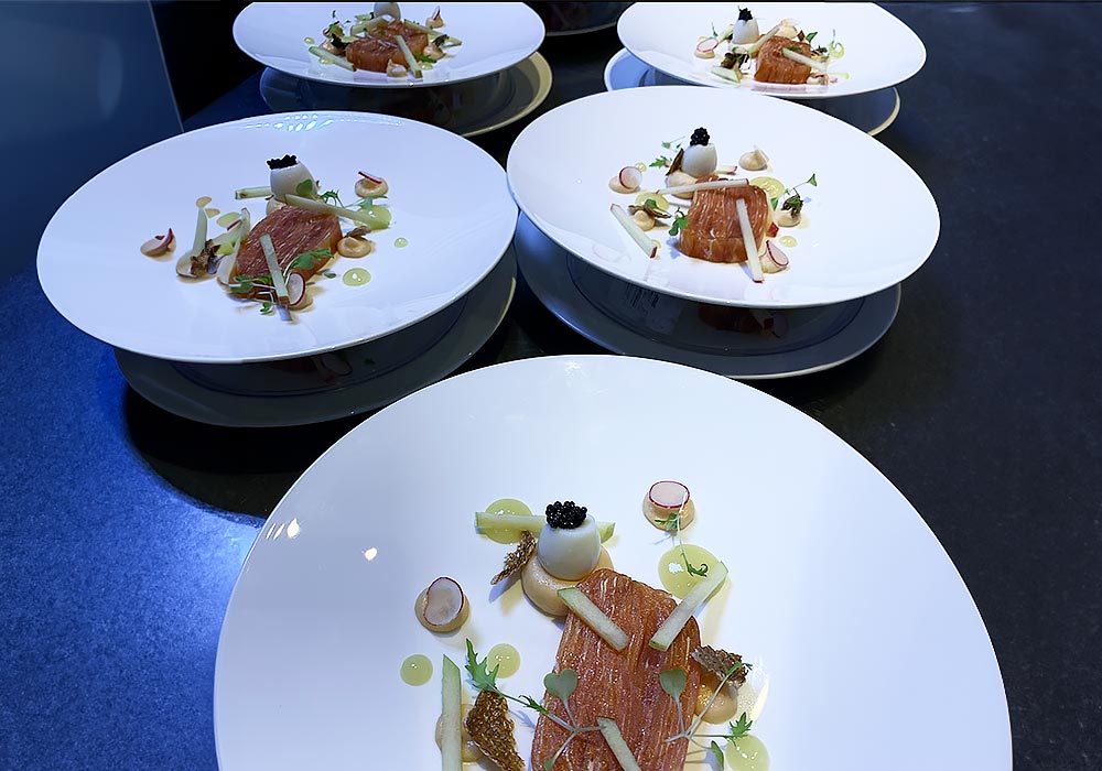 An Image of Brian Grigor / his food at Signature Food Festival 2017