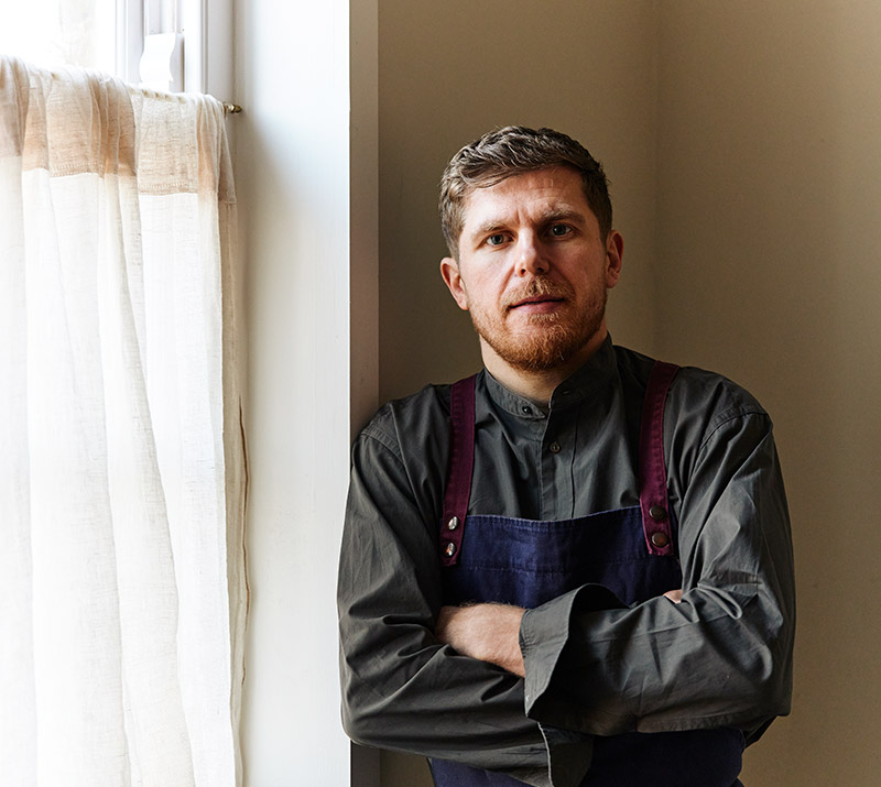 An Image of chef Kirk Haworth who is appearing at Signature Food Festival 2026