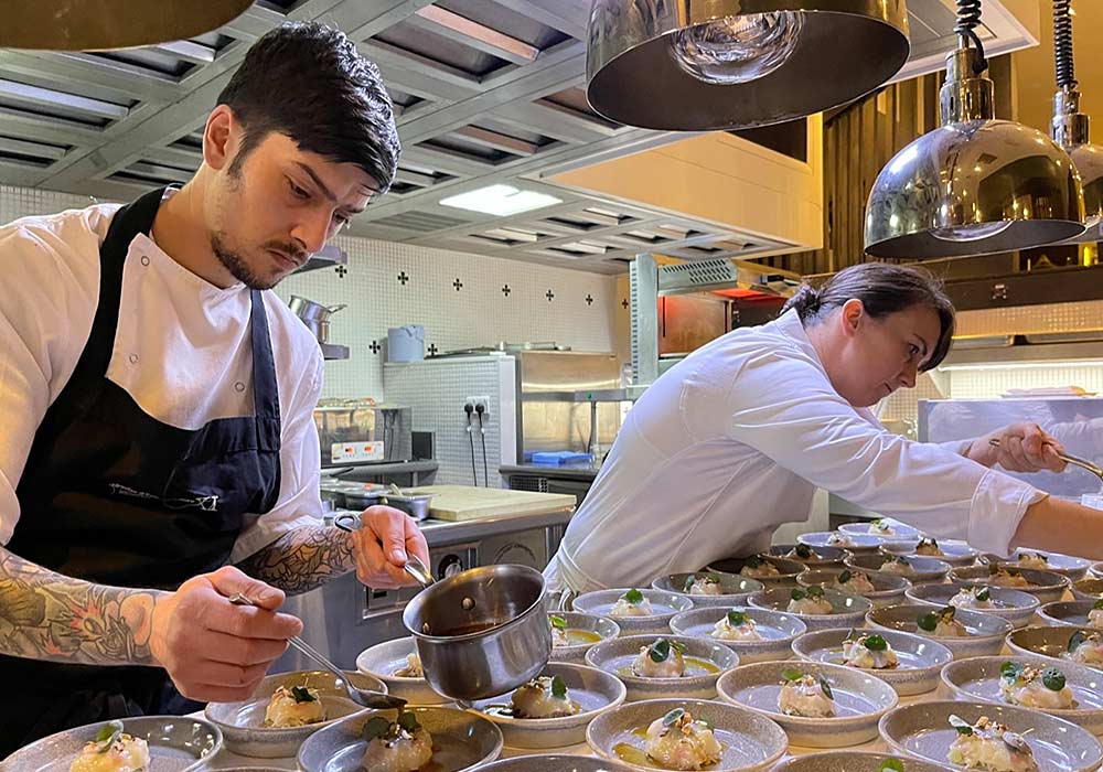 An Image of Lorna McNee / her food at Signature Food Festival 2022